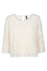 Madeleine Blouse 2847 | Off white | Bluse fra Prepair
