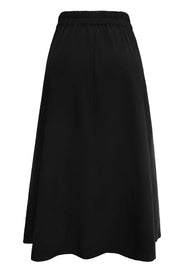 Frede Long Skirt | Black | Skirt fra Liberté