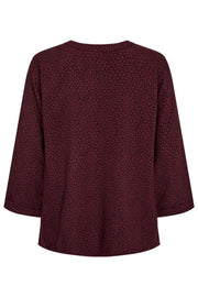 Adney Blouse 206684 | Port Royale W. Black | Bluse fra Freequent