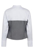 Polly Corsage Mix Shirt 45028 | White | Bluse fra Co'couture