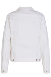 Wren Spring Denim Jacket | White | Jakke fra Mos Mosh