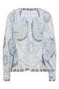 Wylde Orchid Blouse | Brunnera Blue | Bluse fra Mos Mosh – nedsat