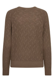 Dodo Pullover 204449 | Desert Taupe | Strik fra Freequent