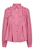 Fie Ls Frill Shirt | Pink | Skjorte fra Liberté