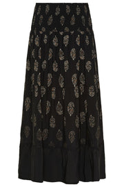 Princess Skirt | 5201 Black Faded 1941tps | Nederdel fra Marta du Chateau