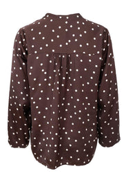 Valery Ls Blouse | Coffee | Bluse fra Black Colour