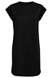 Ulla Tshirt Dress | Black | Kjole fra Liberté