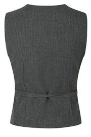 Samara Wrap Waistcoat | Antracit | Waistcoat fra Neo Noir