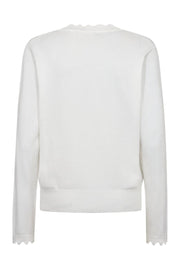 Katie Pullover 206463 | Star Off-White | Strik fra Freequent