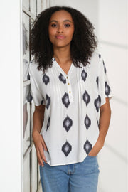 Belinda Blouse SS 2734 | Off white | Bluse fra Prepair