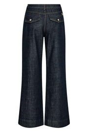 Dara Nippon Jeans Regular | Dark Blue | Jeans fra Mos Mosh