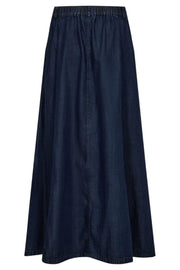 Wilke Skirt 205135 | Dark Blue Denim | Nederdel fra Freequent