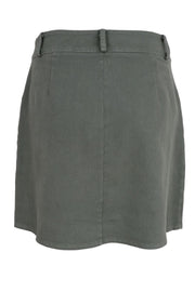 Neel Short Skirt | Lt. Army | Nederdel fra Black Colour