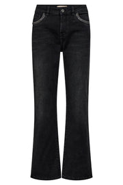 Cecilia Perla Jeans Ankle | Dark Grey | Jeans fra Mos Mosh