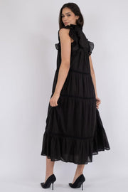 Ankita S Voile Dress 162046 | Black | Kjole fra Neo Noir