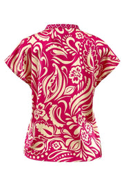 Tia Blouse | Pink Mix | Bluse fra Liberté