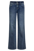 Marlena Nolla Jeans Long | Blue | Jeans fra Mos Mosh