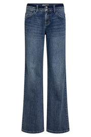 Marlena Nolla Jeans Long | Blue | Jeans fra Mos Mosh