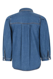 Erin Shirt | Medium Blue Denim Wash | Skjorte fra Soft Rebels