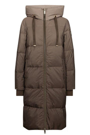 Nova Dip Dye Down Jacket | Savannah Tan | Jakke fra Mos Mosh