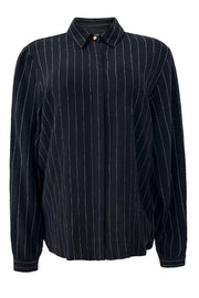 Neo Ls Shirt | Black Pinstripe | Skjorte fra Liberté