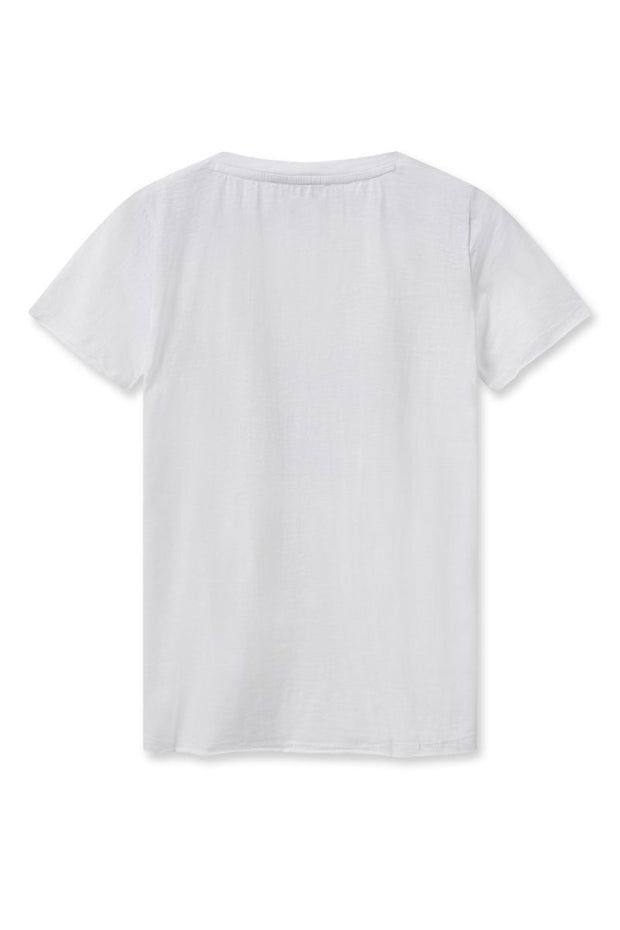 Gethi Deco Tee | White | T-shirt fra Mos Mosh