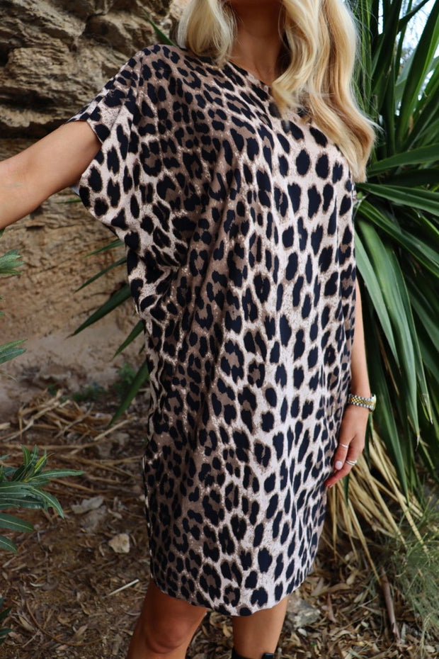Alma Tunic | Big Lux Leo Fossil | Kjole fra Liberté
