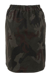 Morgan Short Skirt | Camouflage | Nederdel fra Black Colour