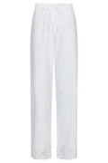 William Embroidery Pants | White | Bukser fra Neo Noir