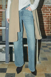 Dara Mai Jeans Regular | Vintage Blue | Jeans fra Mos Mosh