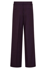 Nolan Wide Pant 31644 | Plum | Bukser fra Co'couture