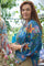 Art Blouse | Denim Blue | Bluse fra Black Colour