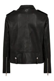 Mitchel Mol Leather Jacket  | Black | Leather fra Mos Mosh