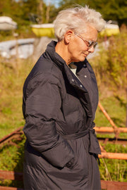 Lilly Long coat | Sort | Frakke fra French Laundry