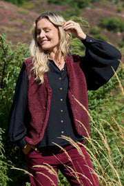 Laurel Shirt | Black | Bluse fra Black Colour