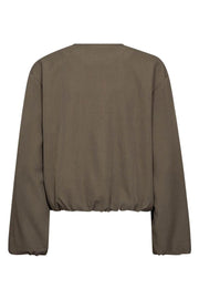 Luna Balloon Zip Jacket 30330 | Walnut | Jakke fra Co'couture