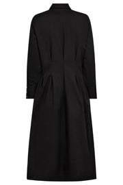 Poppy Shirt Long Dress 36526 | Black | Kjole fra Co'couture