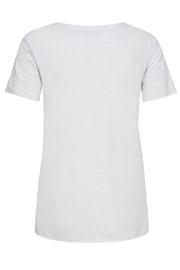 Gethi Deco Tee  | White | T-shirt fra Mos Mosh