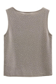 Viska Top 207173 | Desert Taupe W. Silver | Top fra Freequent