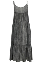 SoftCC Dye Gypsy Strap Dress | Antracit | Kjole fra Co' Couture