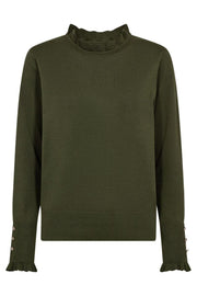 Katie Pullover 205095 | Kombu Green | Strik fra Freequent