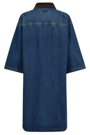 Vikka Lara Dress | Blue | Kjole fra Mos Mosh