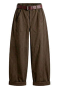 Cotton Pants | Dark Maroon | Bukser fra Atelier C