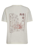 Saiko O-SS Tee  | Ecru | T-Shirt fra Mos Mosh