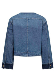 Bilbao Denim Jacket 30362 | Denim blue | Jakke fra Co'couture