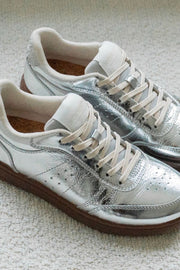 Bjork Leather WL598 | Silver | Sneakers fra Woden