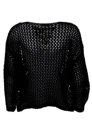 Zelma Knitted Jumper | Black | Black Colour