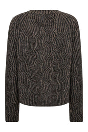 Unnur Sequin Knit | Phantom | Strik fra Mos Mosh