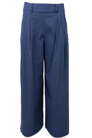 Davina Wideleg Pant | Dk. Denim Melange | Hose von Black Colour