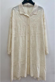 Embla Embroidered Shirt Dress | Skjorte fra Atelier C